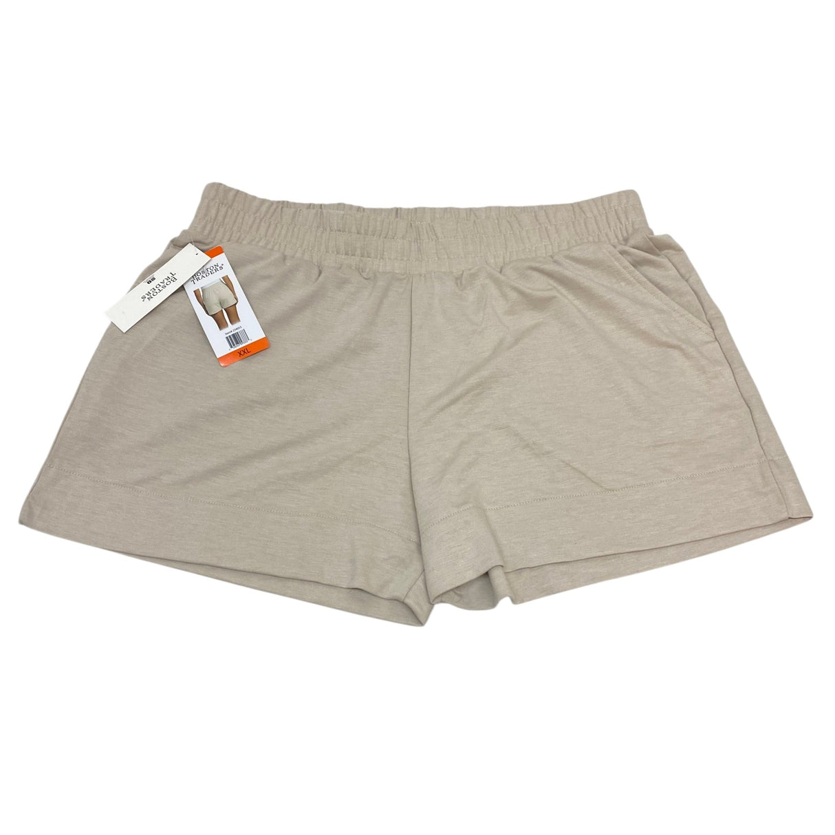 Boston Traders Women's Casual Relaxed Short - Ivory Heather SIZE - XXL