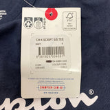 Champion Kid's Script Short Sleeve Tee SIZE - 8