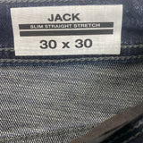 Jack Men's Slim Straight Stretch Jean SIZE - 30