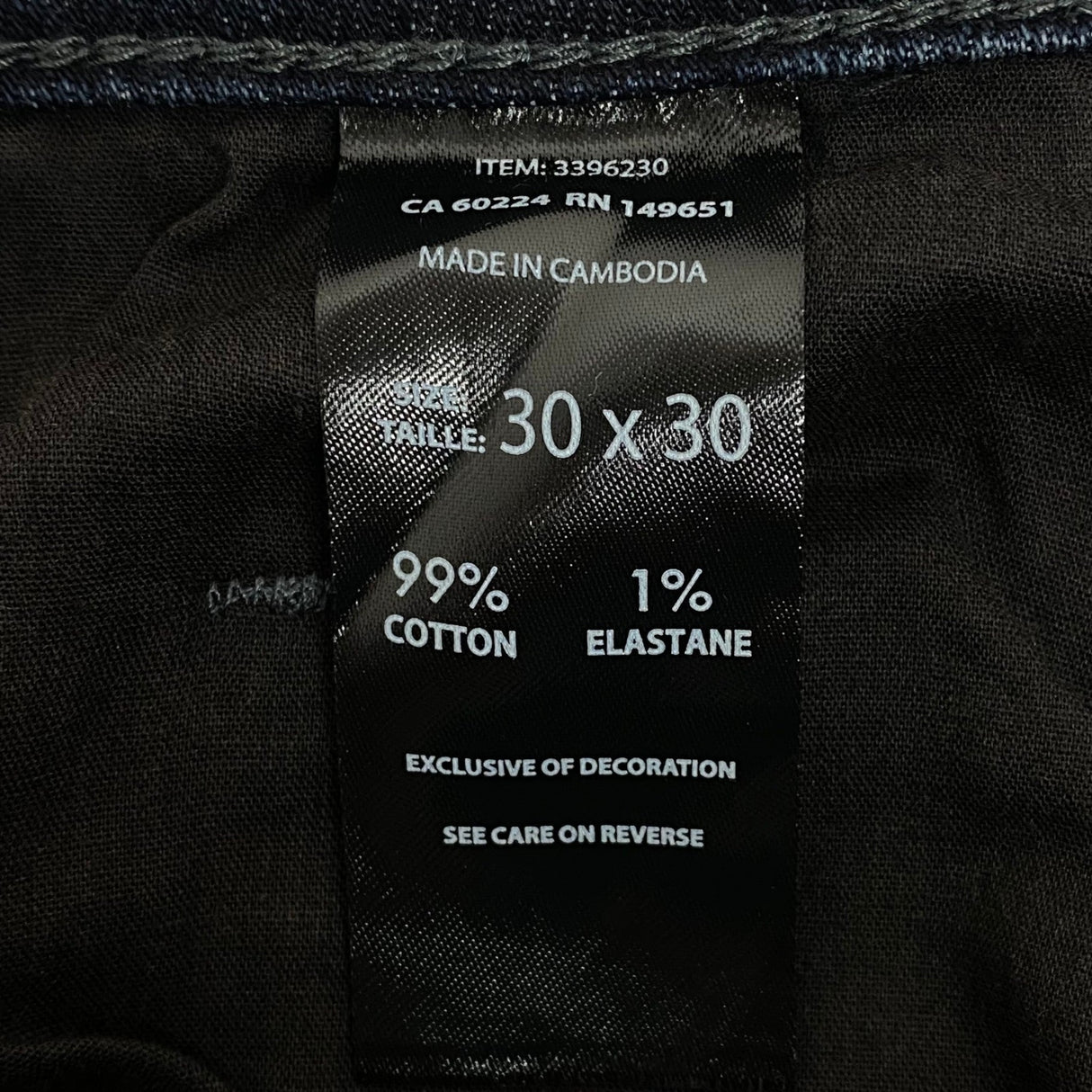 Jack Men's Slim Straight Stretch Jean SIZE - 30