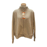 Mondetta Women's Fleece Zip Up Sweatshirt - Nacreous Clouds SIZE - XXL