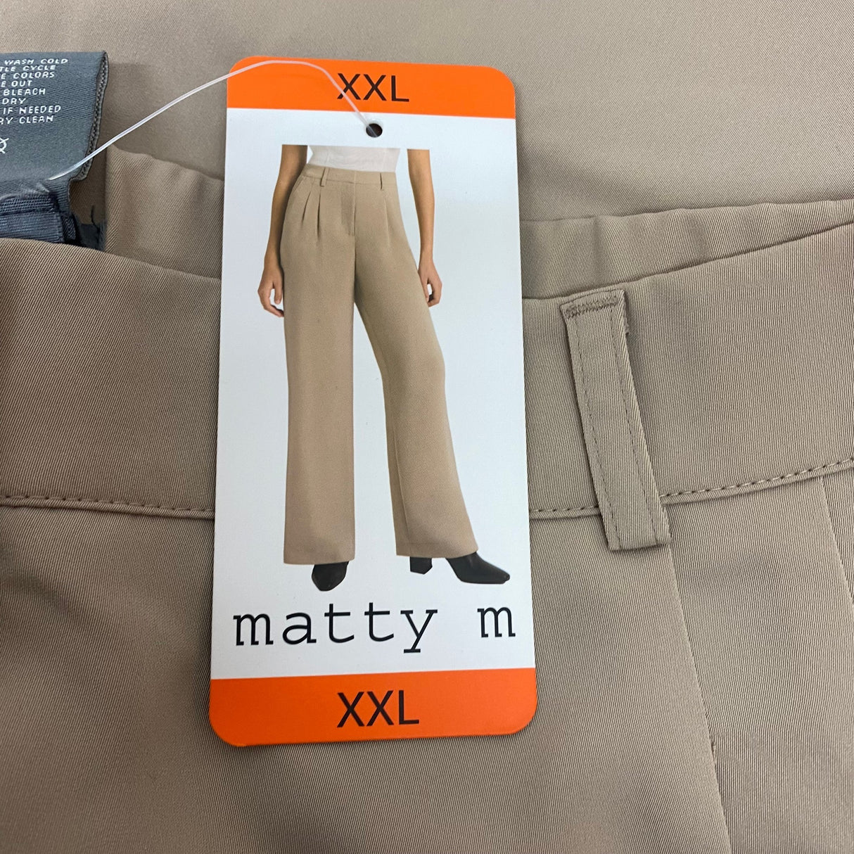Matty M Women's Wide Leg Dress Pant SIZE - XXL