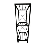 Whalen 5-Tier Rolling Bin Rack