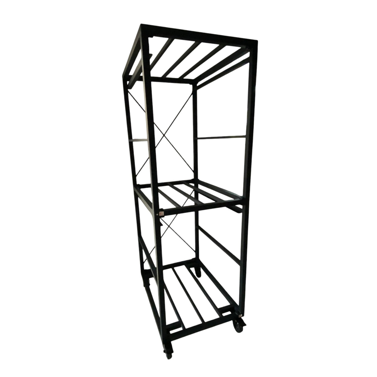 Whalen 5-Tier Rolling Bin Rack