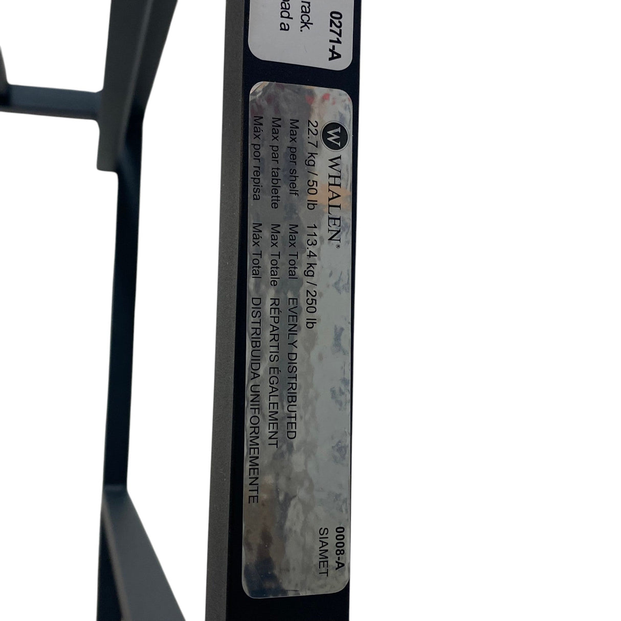 Whalen 5-Tier Rolling Bin Rack