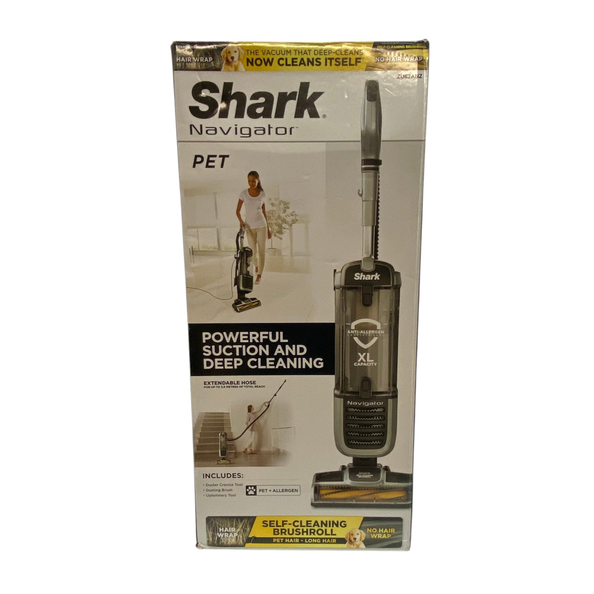 Shark Navigator Pet Vacuum with Self Cleaning Brushroll