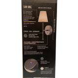 Globe 1x Rechargeable LED Wall Sconce