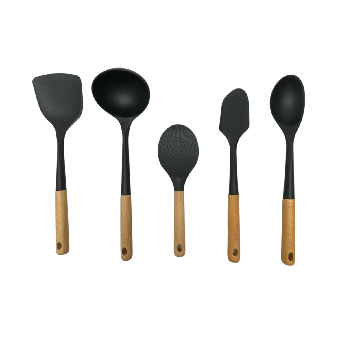 Miu 5 Piece Silicone Utensil Set