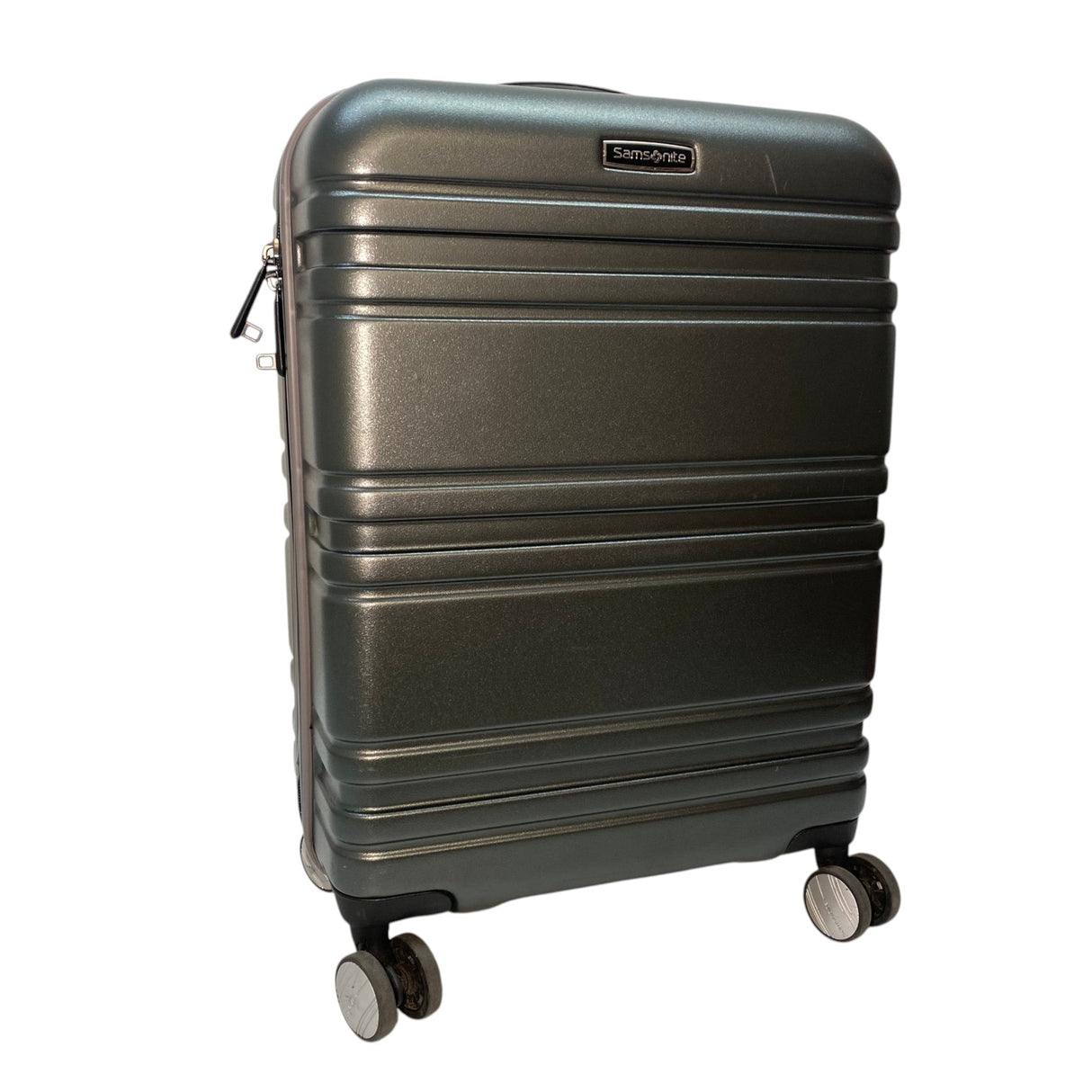 Samsonite Parallax 55cm Hardside Carry On Suitcase - Dark Green