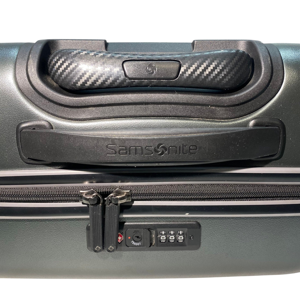 Samsonite Parallax 55cm Hardside Carry On Suitcase - Dark Green