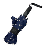 Shedrain Windpro Compact Umbrella - Blue Polka Dot