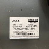 Karcher Petrol Water Blaster G 2800 - CLICK AND COLLECT ONLY