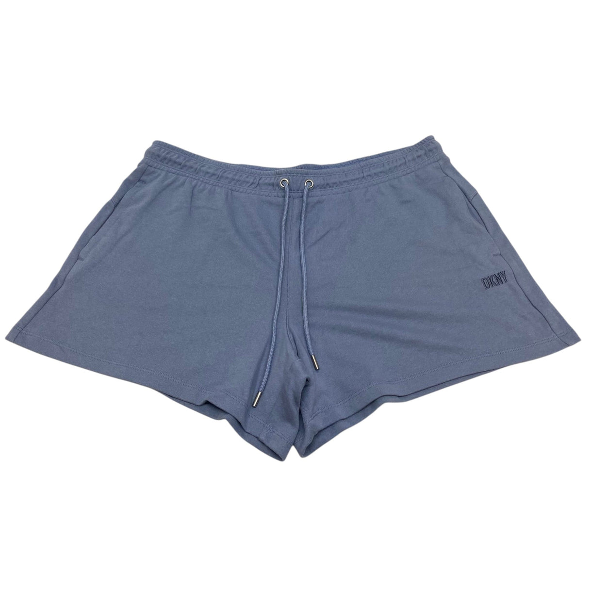DKNY Women's Tonal Logo Casual Shorts - Stonewash SIZE - Extra Large
