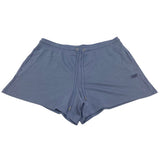 DKNY Women's Tonal Logo Casual Shorts - Stonewash SIZE - Extra Large