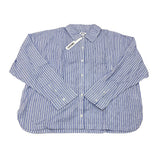 DKNY Women's 2 Piece Lightweight Woven Pyjama Set - Blue Stripe SIZE - Large