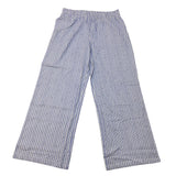 DKNY Women's 2 Piece Lightweight Woven Pyjama Set - Blue Stripe SIZE - Large