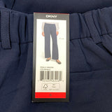 DKNY Women's Wide Leg Dress Pants - Navy SIZE - Small
