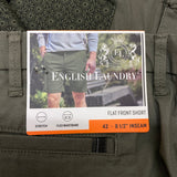 English Laundry Men's Flat Front Shorts SIZE - 42