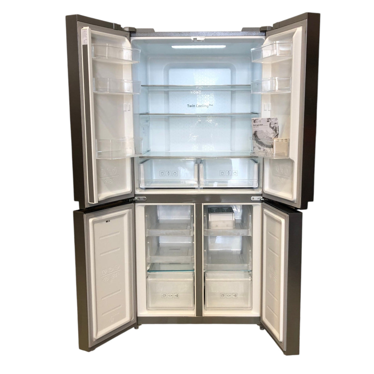 Samsung SRF5500S French Door Fridge - 488L - Silver - CLICK AND COLLECT ONLY
