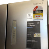 Samsung SRF5500S French Door Fridge - 488L - Silver - CLICK AND COLLECT ONLY