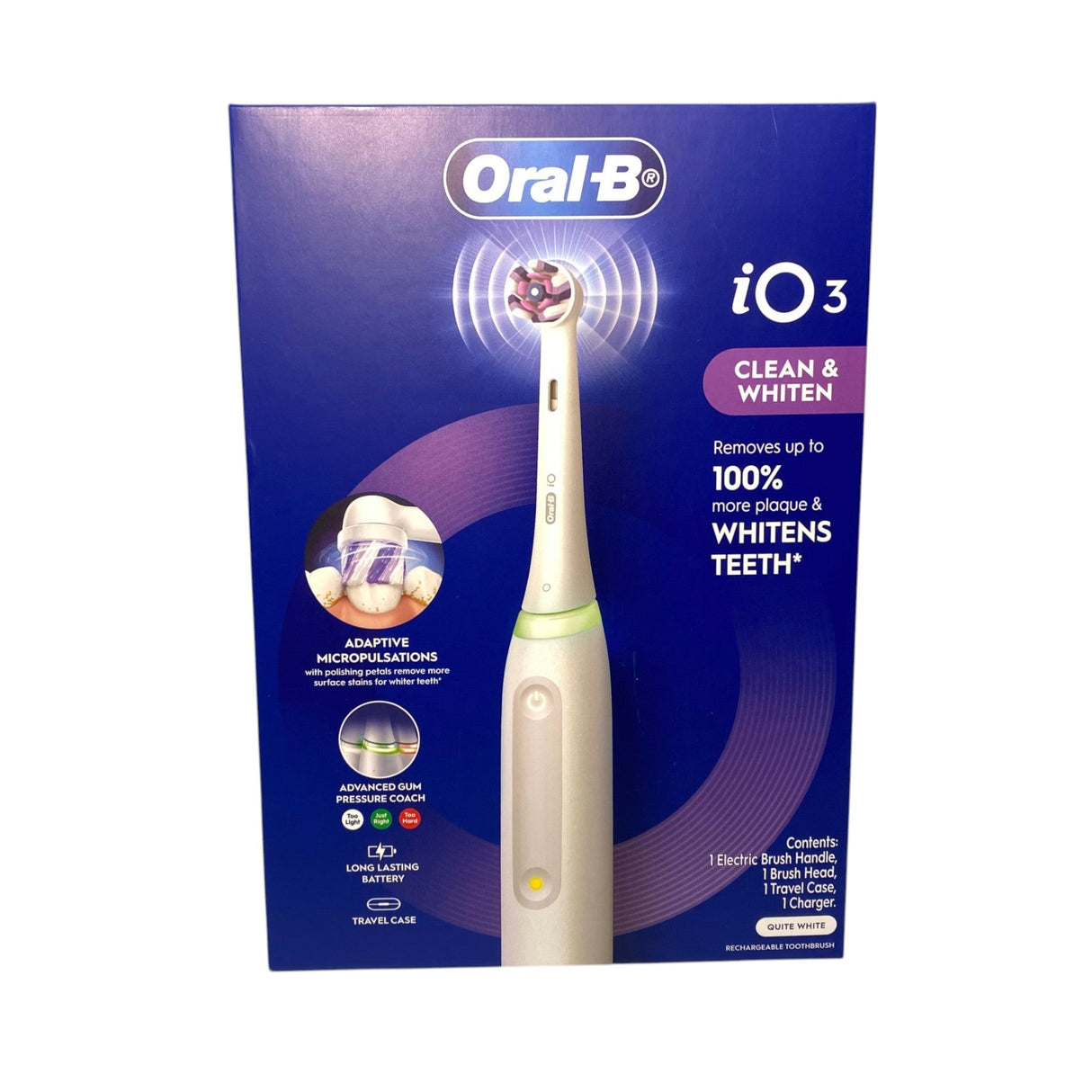 Oral B Electric Toothbrush iO 3 Series Clean & Whiten