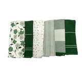 Kate Spade 6x Cotton Kitchen Towels - Green