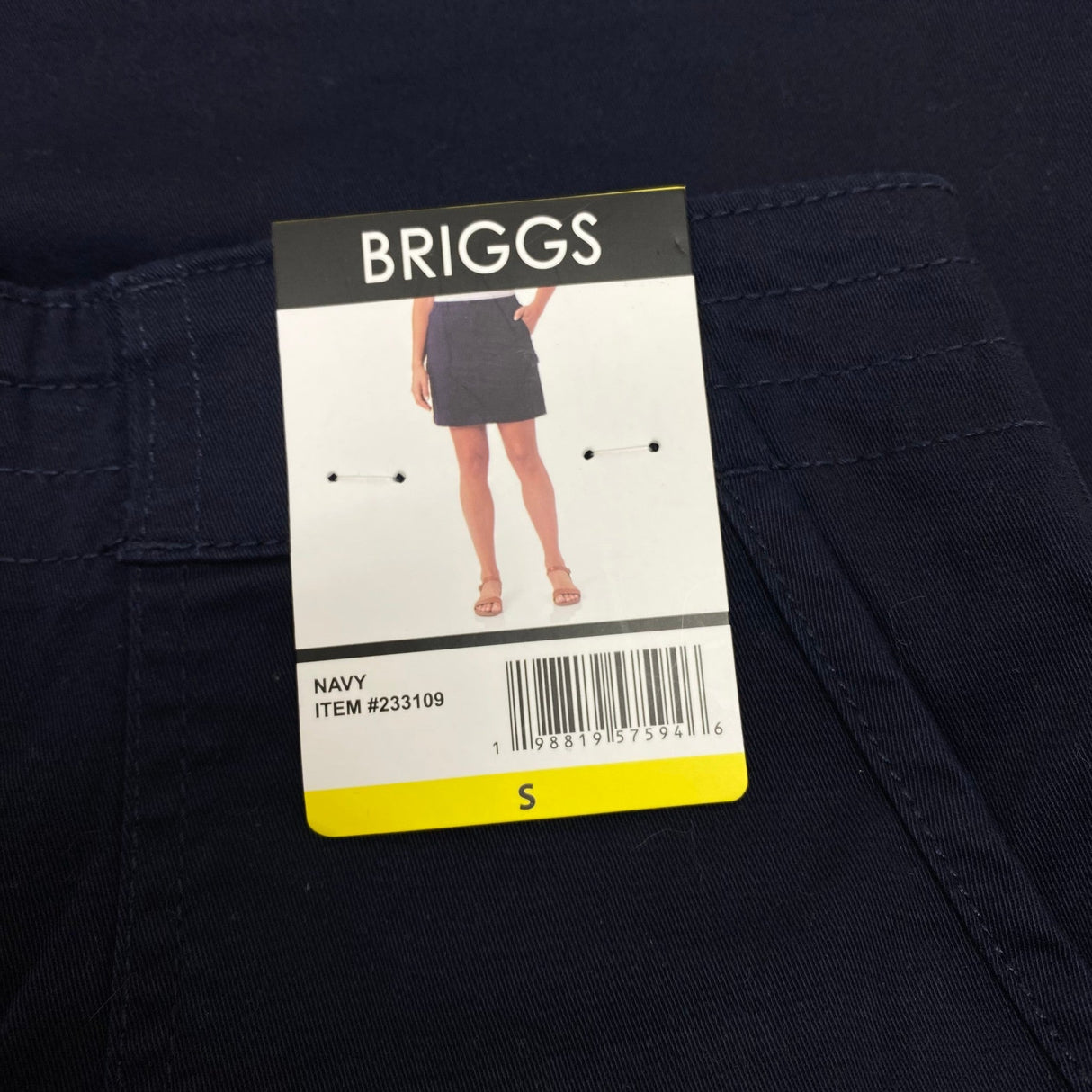 Briggs Women's Cargo Pocket Skirt - Navy SIZE - Small