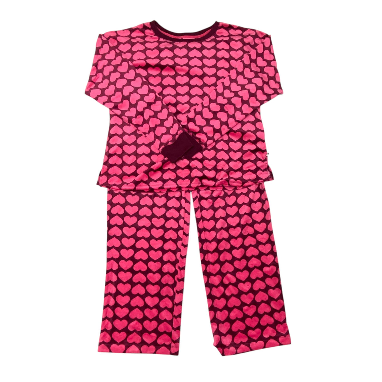 Kate Spade Women's Velour Jogger PJ Set - Hearts SIZE - Extra Large