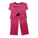 Kate Spade Women's Velour Jogger PJ Set - Hearts SIZE - Extra Large