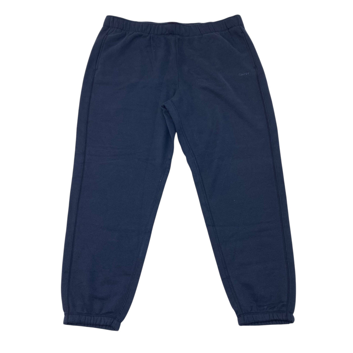 DKNY Women's Fleece Pant - Navy SIZE - XXL