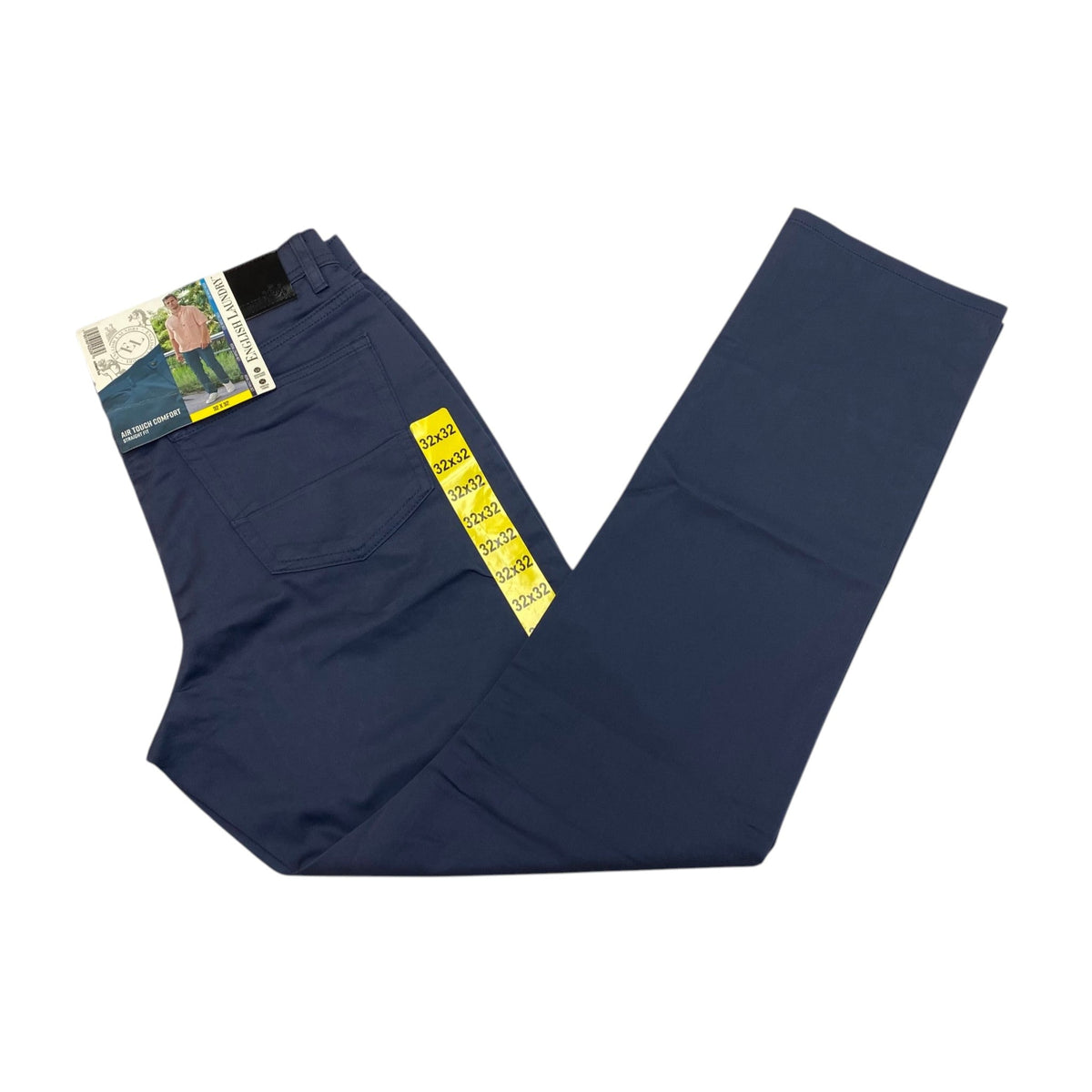 English Laundry Men's Straight Fit Air Touch Comfort Pant - Blue SIZE - 32