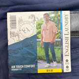 English Laundry Men's Straight Fit Air Touch Comfort Pant - Blue SIZE - 32