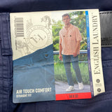 English Laundry Men's Straight Fit Air Touch Comfort Pant - Blue SIZE - 34