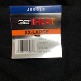 32 Degrees Men's Textured Jogger Pants - HT Black SIZE - XXL