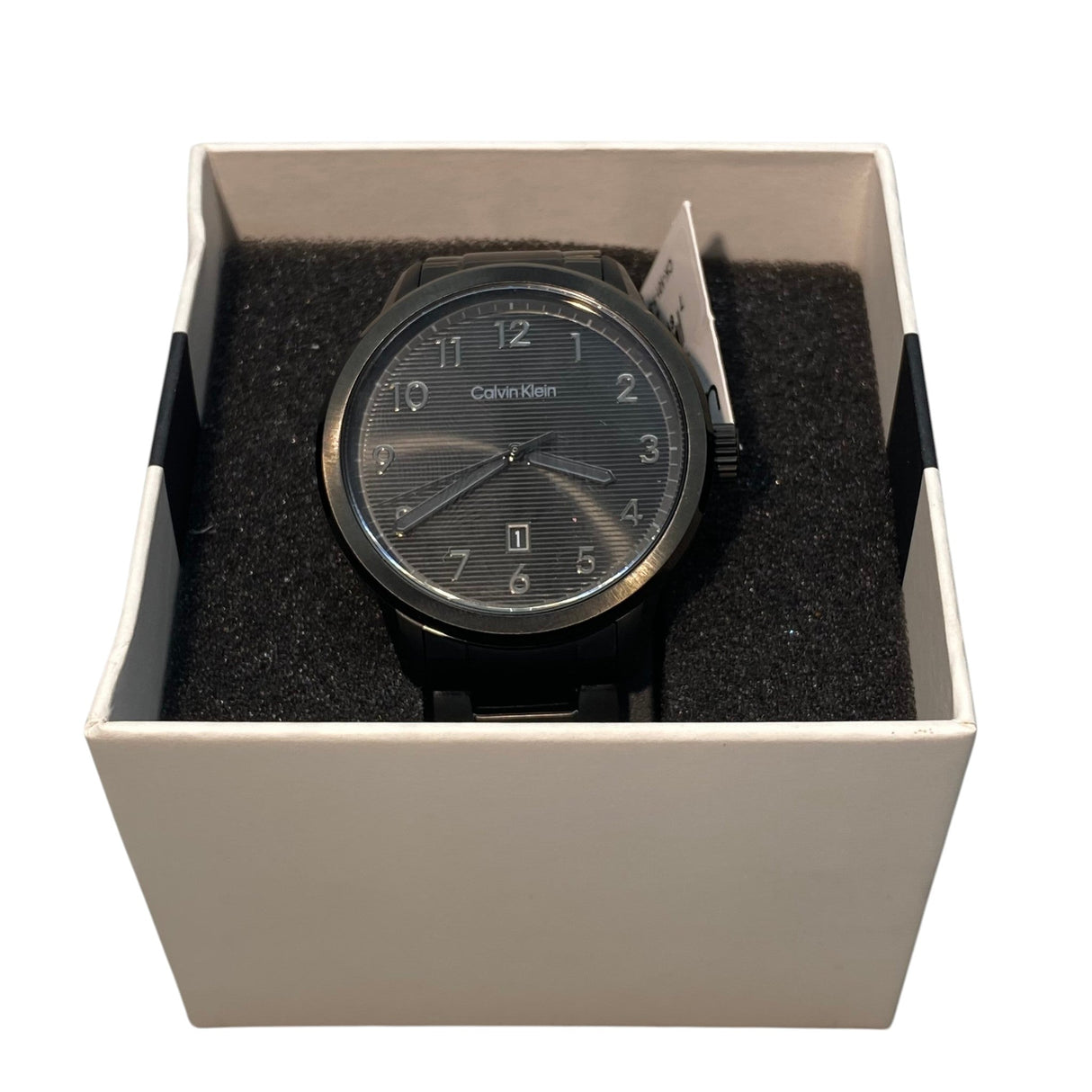 Calvin Klein Minimalistic Pilot Black Steel Men's Watch