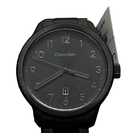 Calvin Klein Minimalistic Pilot Black Steel Men's Watch