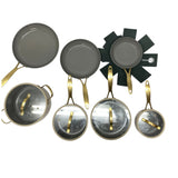 Greenpan Jewel 7 Piece Ceramic Cookware Set with 4 Lids