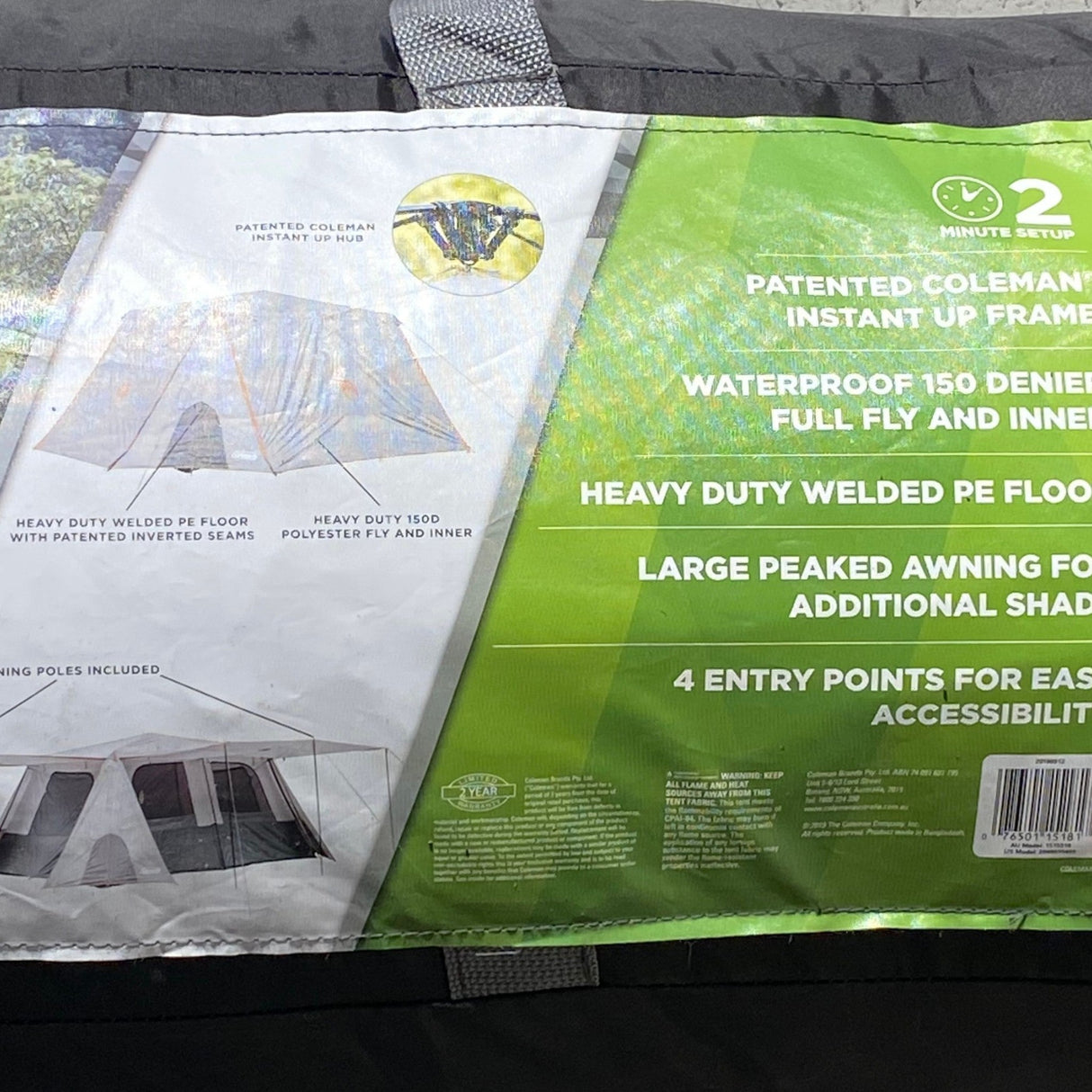 Coleman Instant Up 8 Person Tent