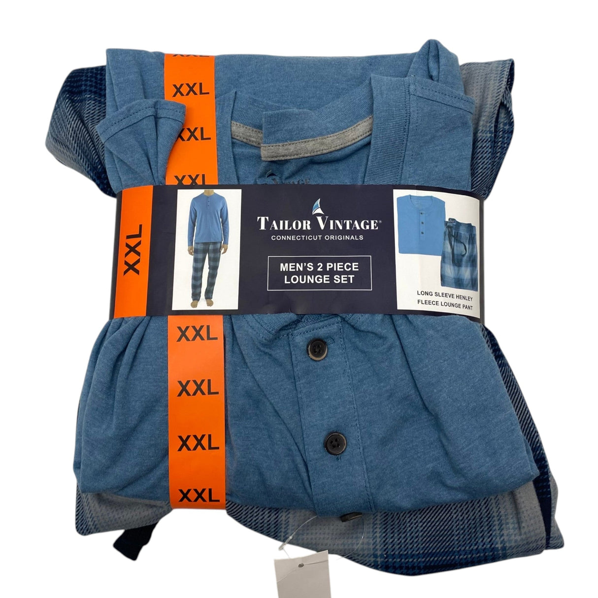 Tailor Vintage Men's 2 Piece Lounge Set SIZE - XXL