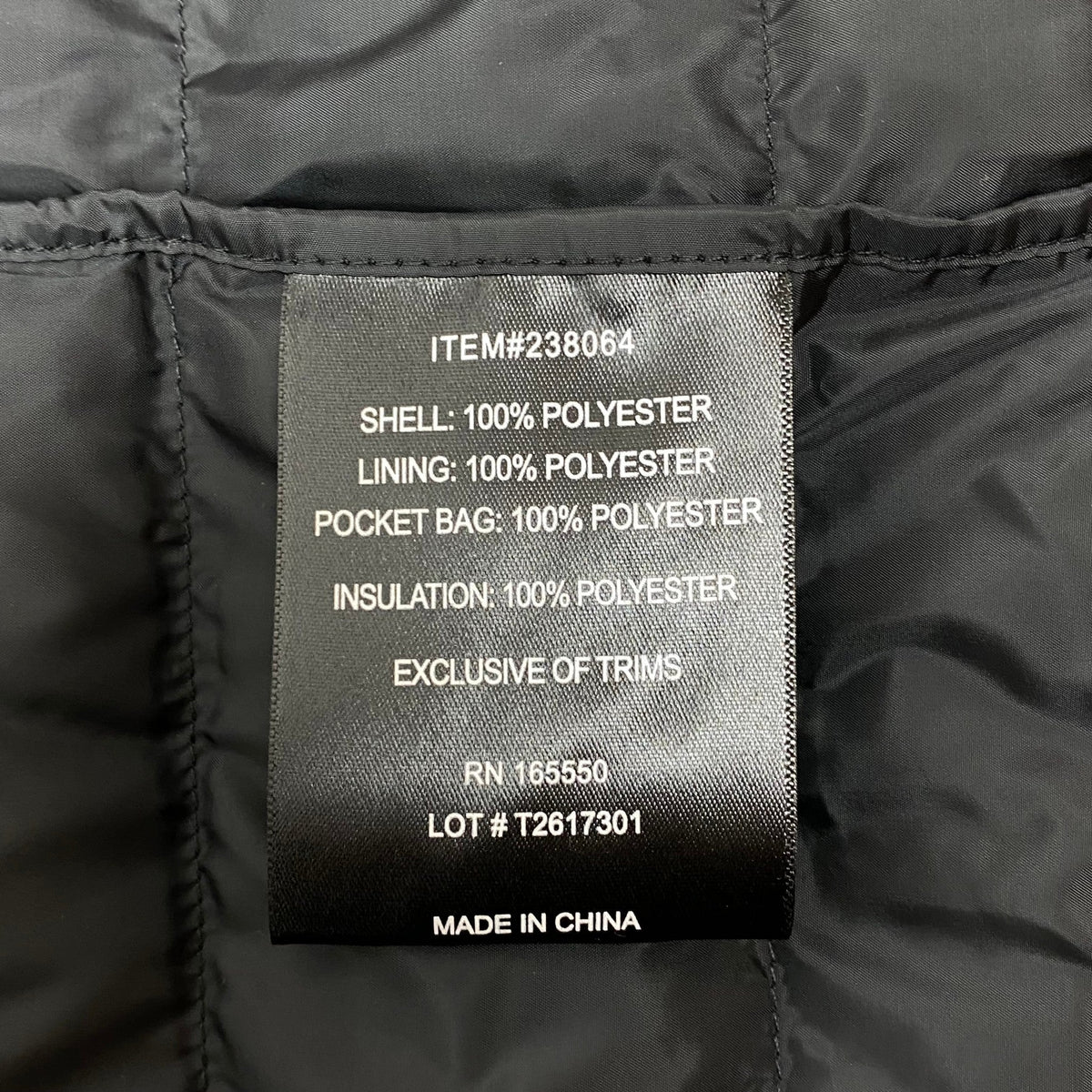 32 Degrees Men's Puffer Vest SIZE - Large