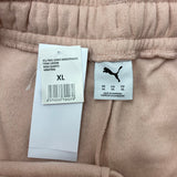 Puma Women's Fleece Trackpant - Rose Quartz SIZE - Extra Large