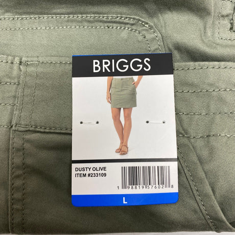 Briggs Women's Cargo Pocket Skirt - Dusty Olive SIZE - Large