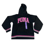 Puma Girl's Logo Fleece Hoodie SIZE - 10 Small