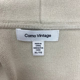 Como Vintage Women's Vintage Cardigan with Belt - Tan SIZE - Extra Large