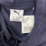 Puma Men's Essential Small Logo Hoodie - Navy SIZE - Large