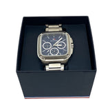 Tommy Hilfiger Men's Herald Stainless Steel Blue Dial Watch