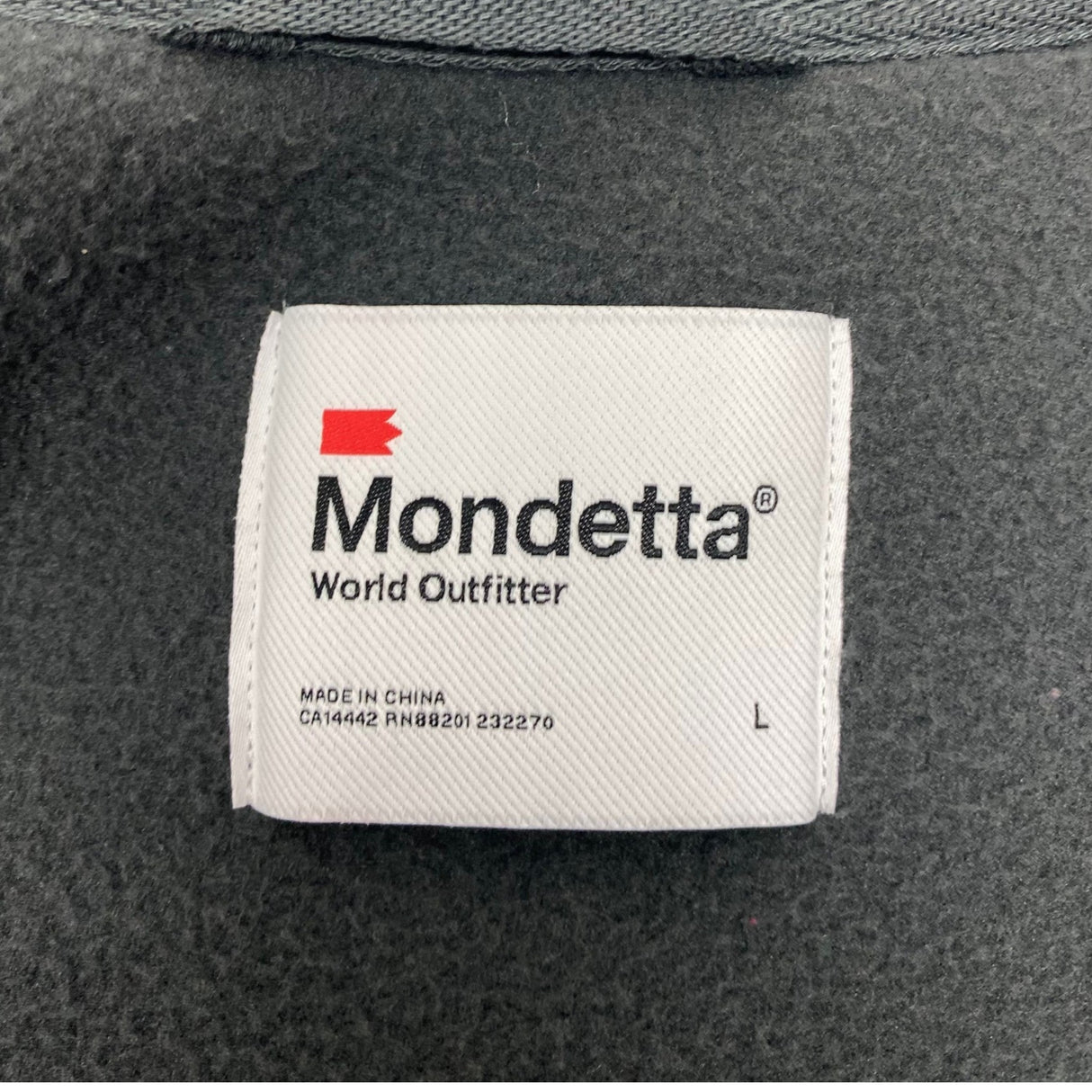 Mondetta Women's Sherpa Full Zip Fleece Jacket SIZE - Large