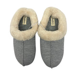 Dearfoam Dearfoam Women's Twill Clog Slipper - Light Heather Grey SIZE - Large