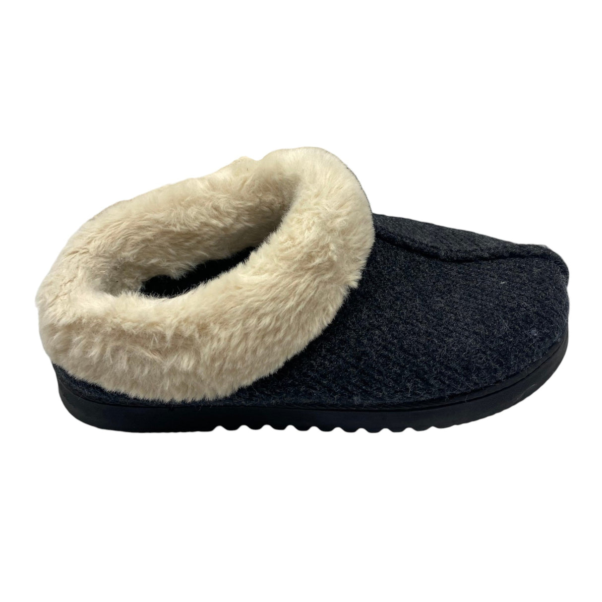 Dearfoam Dearfoam Women's Twill Clog Slipper - Black SIZE - Medium
