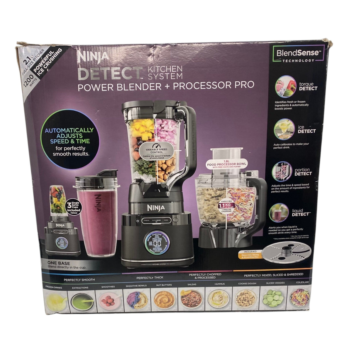 Ninja Detect Kitchen System Power Blender and Processor Pro